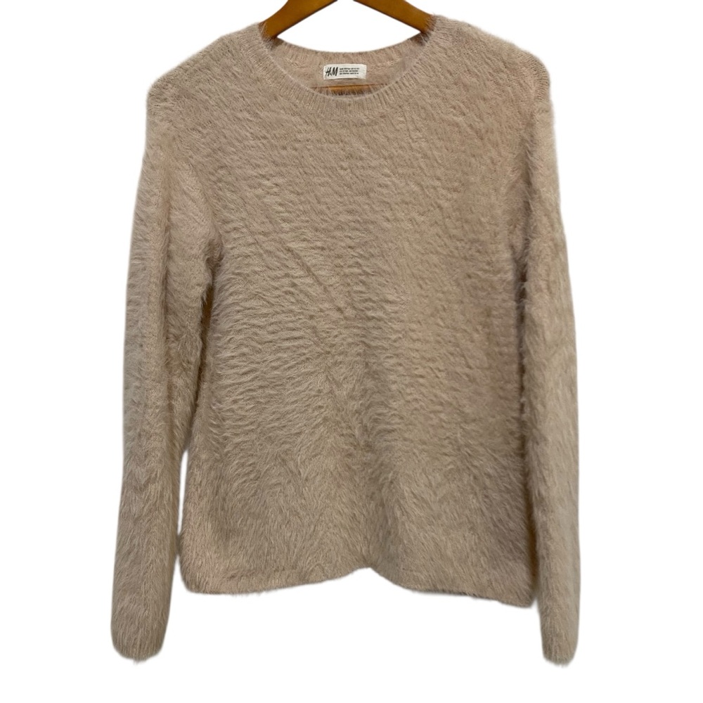 H&M Kids Soft Beige Sweater Long Sleeve Size 12 Girls